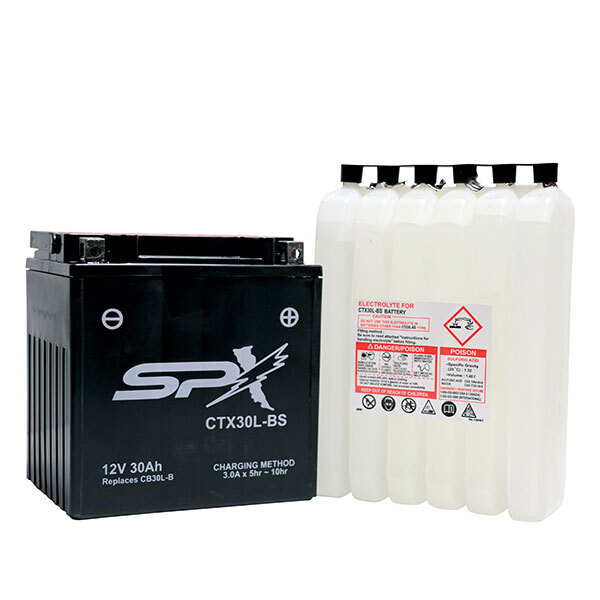 SPX HIGH PERFORMANCE BATTERY & ACID (CTX30L BS)
