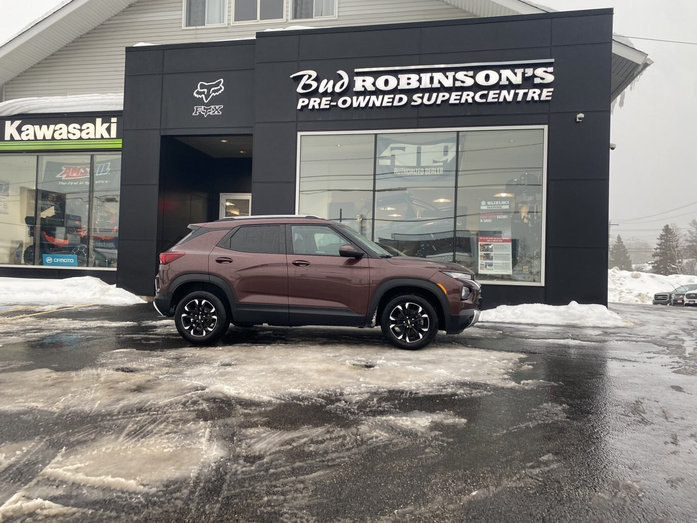 2022 CHEVROLET TRAILBLAZER LT AWD ( PREVIOUS RENTAL ) WITH HEATED SEATS, REAR VIEW CAMERA AND ONSTAR SERVICES!!