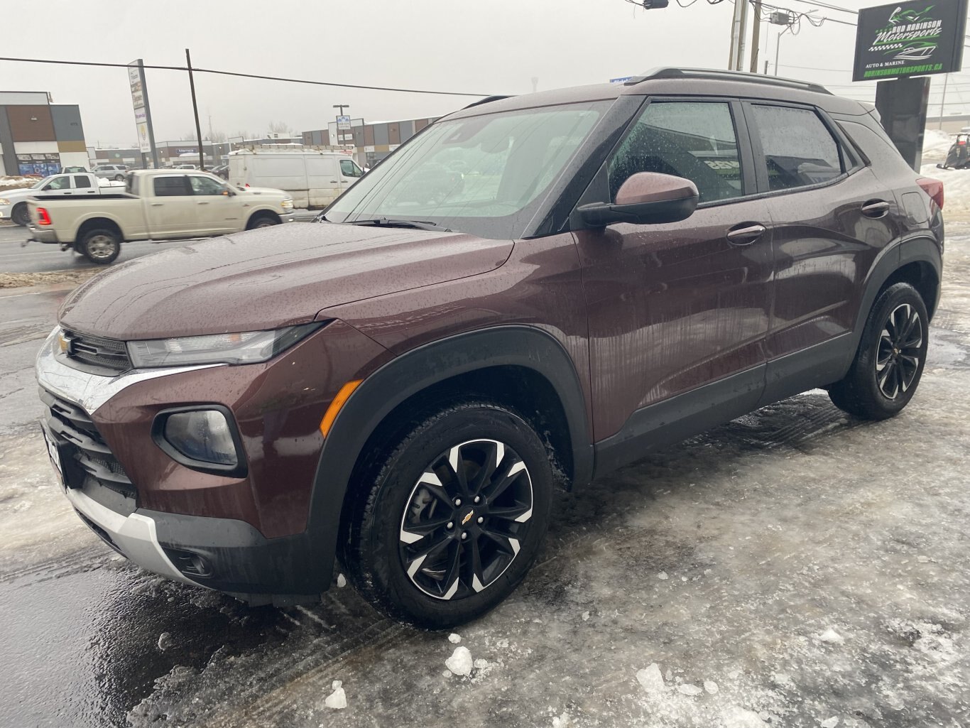 2022 CHEVROLET TRAILBLAZER LT AWD ( PREVIOUS RENTAL ) WITH HEATED SEATS, REAR VIEW CAMERA AND ONSTAR SERVICES!!