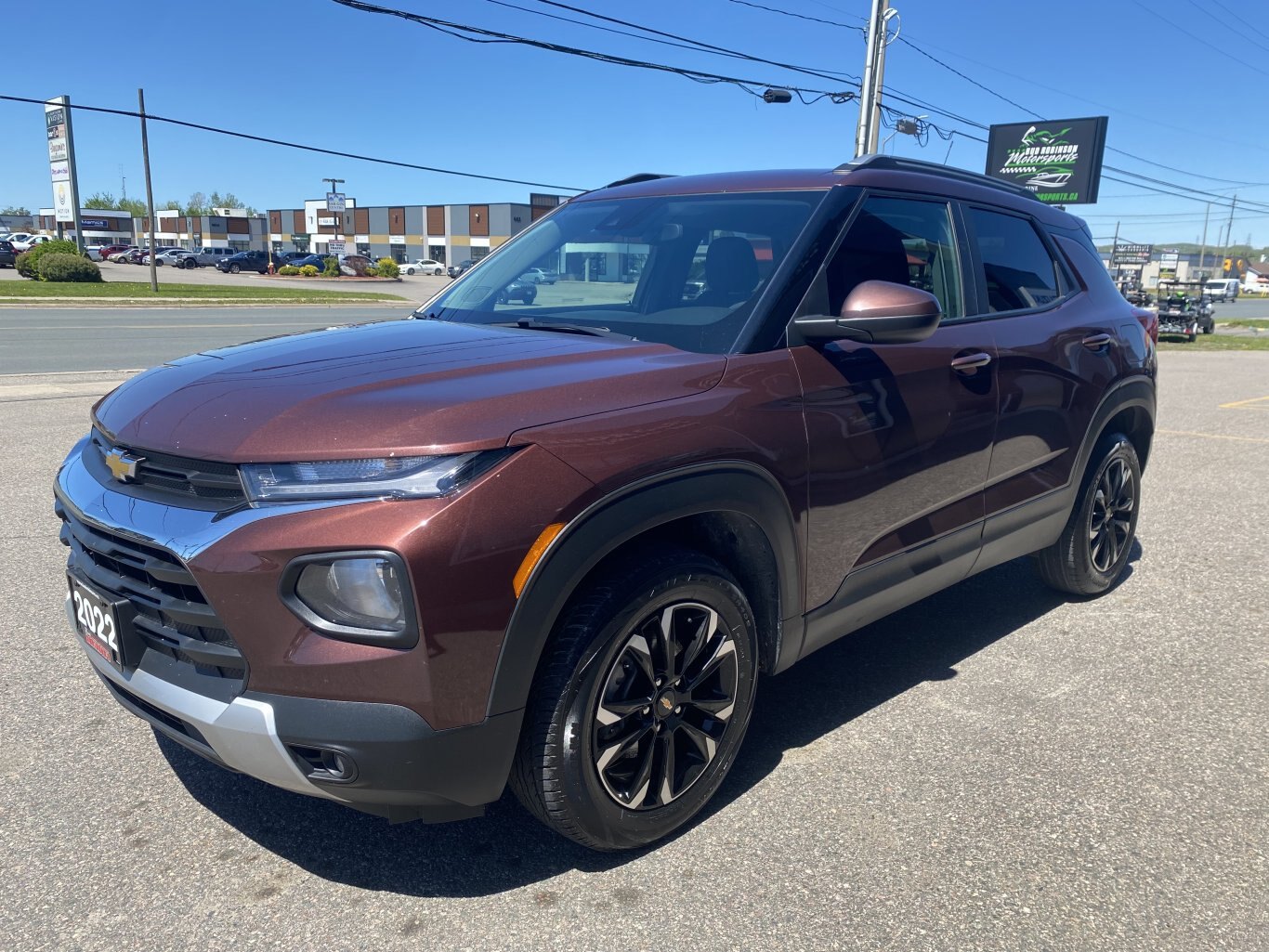 2022 CHEVROLET TRAILBLAZER LT AWD ( PREVIOUS RENTAL ) WITH HEATED SEATS, REAR VIEW CAMERA AND ONSTAR SERVICES!!