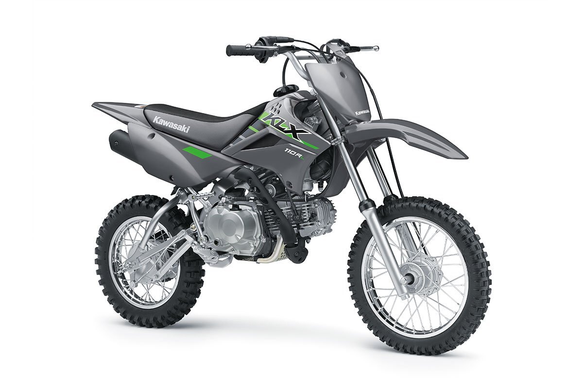 2025 Kawasaki KLX110R L Battle Gray ( IN STOCK )