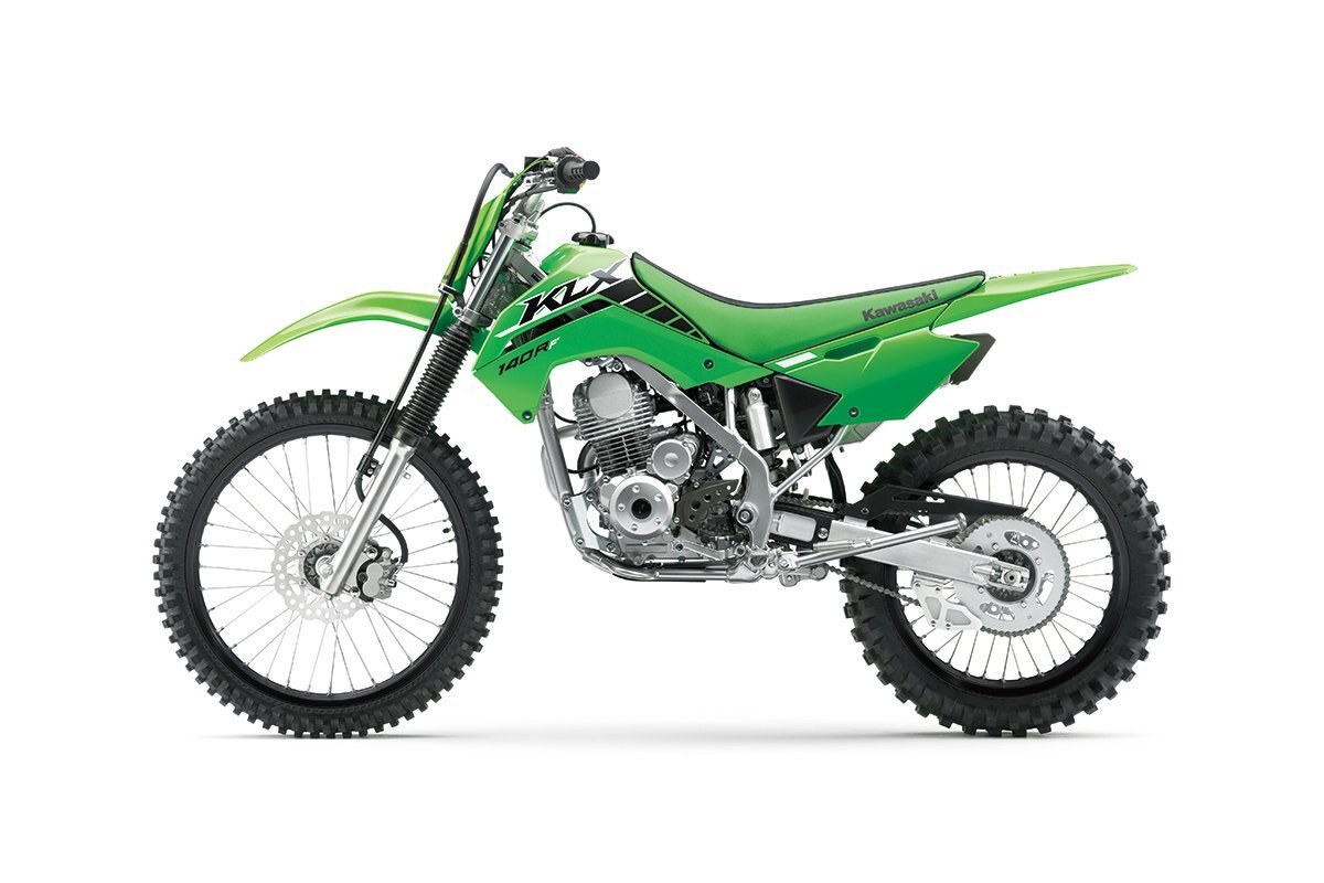 2025 Kawasaki KLX140R F Lime Green