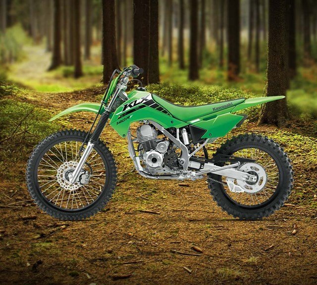 2025 Kawasaki KLX140R F Lime Green