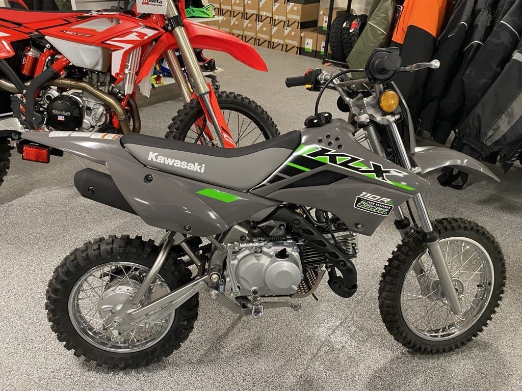 2025 Kawasaki KLX110R L Battle Gray ( IN STOCK )