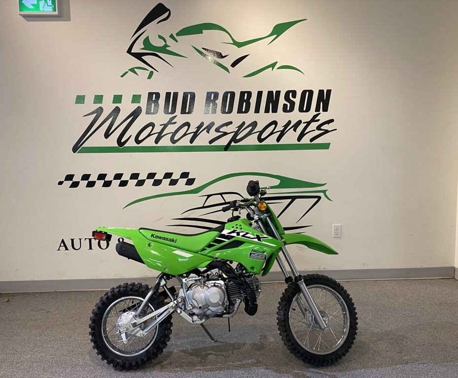 2025 Kawasaki KLX110R L Lime Green