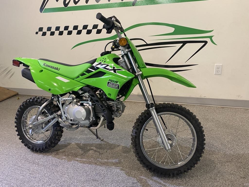 2025 Kawasaki KLX110R L Lime Green