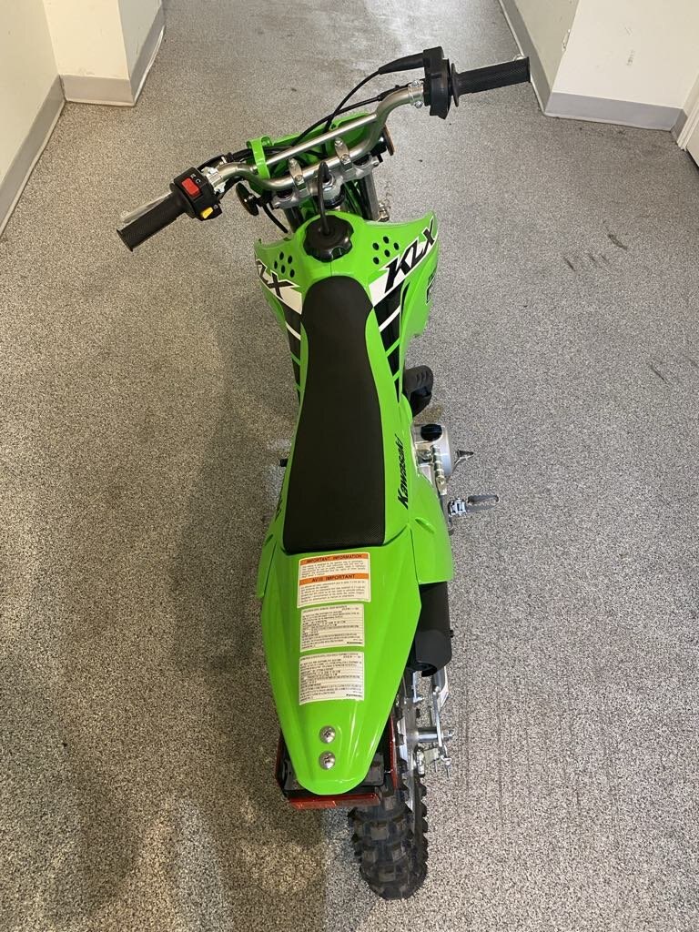 2025 Kawasaki KLX110R L Lime Green