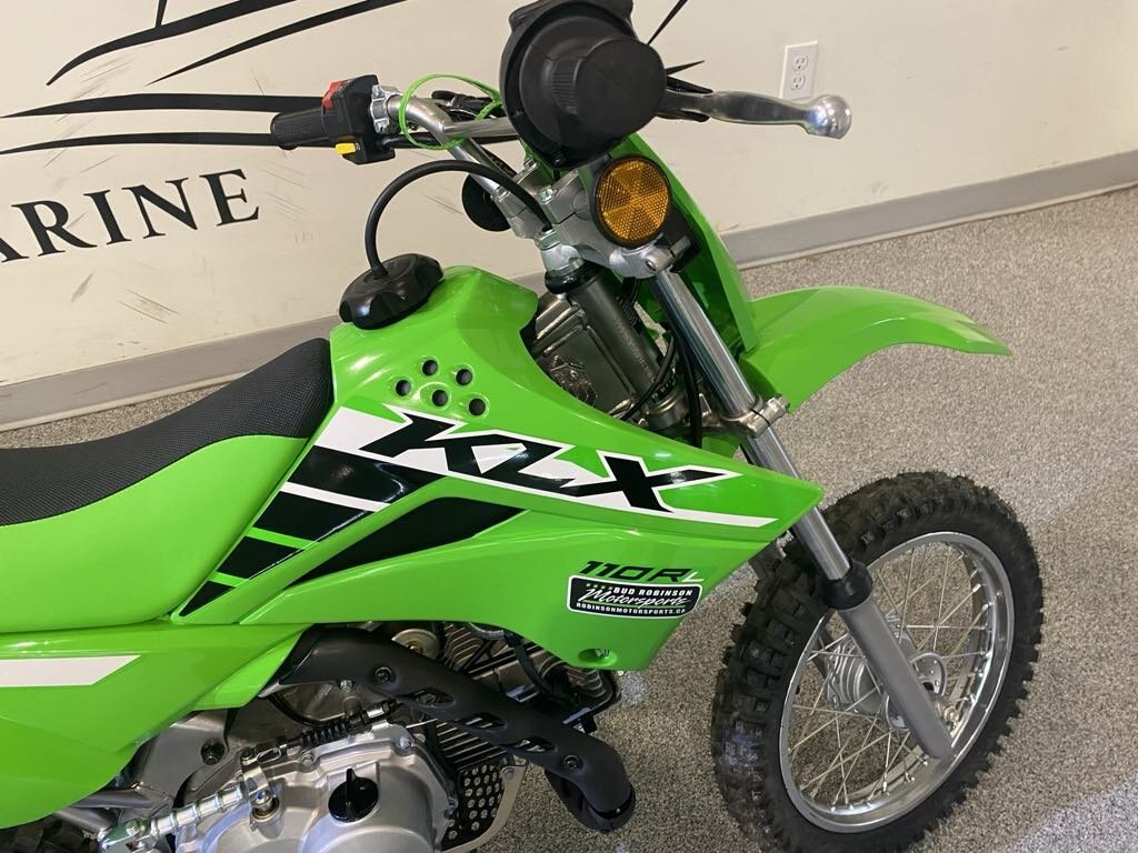 2025 Kawasaki KLX110R L Lime Green