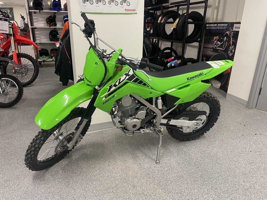 2025 Kawasaki KLX140R L Lime Green ( IN STOCK )