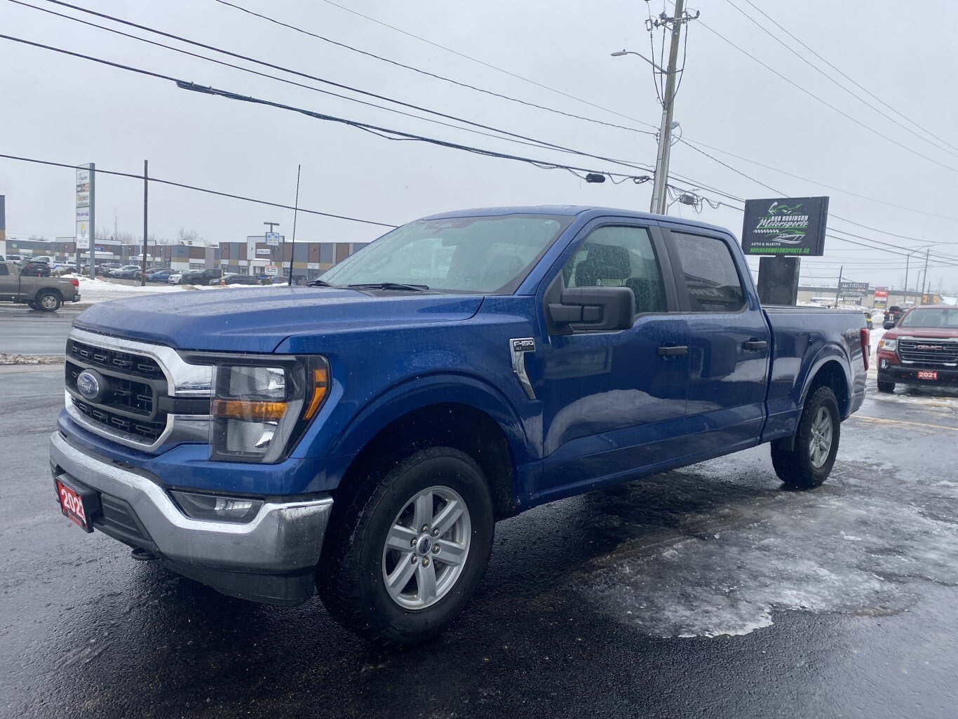 2023 FORD F 150 XLT 4X4 SUPERCREW ( PREVIOUS RENTAL ) WITH REAR VIEW CAMERA AND NAVIGATION!!