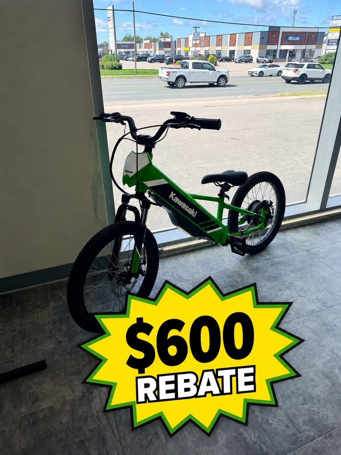 2025 Kawasaki ELEKTRODE 20 Lime Green ( IN STOCK )