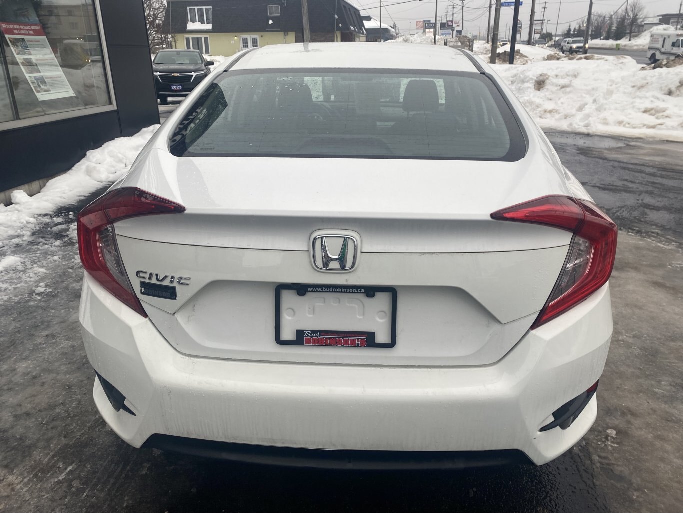 2018 HONDA CIVIC LX FWD WITH HEATED SEATS AND REAR VIEW CAMERA!!