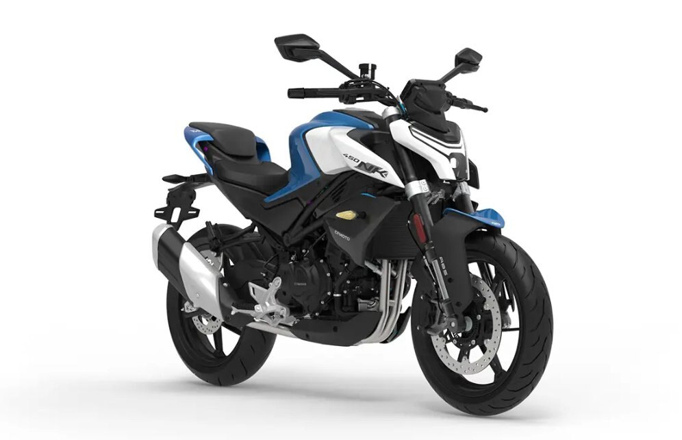 2025 CFMOTO 450NK Zephyr Blue