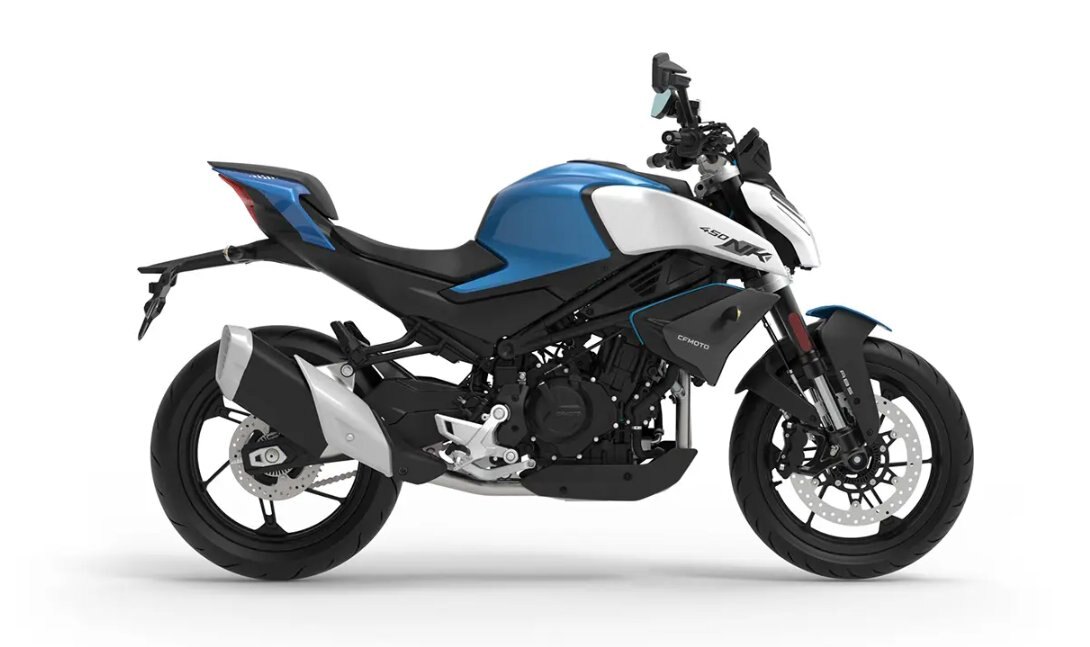 2025 CFMOTO 450NK Zephyr Blue