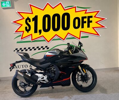 2025 CFMOTO 450SS Zircon Black ( IN STOCK )