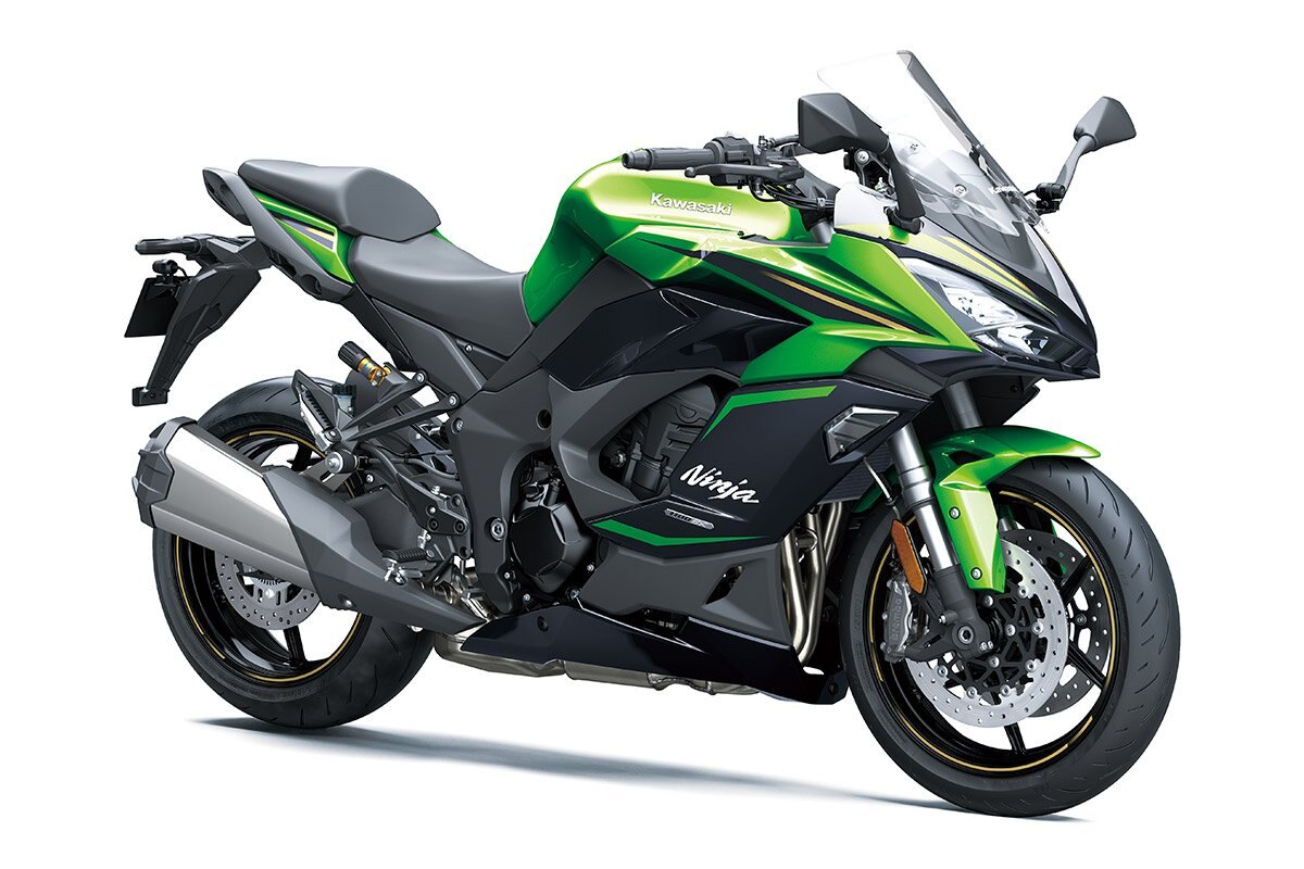 2025 Kawasaki NINJA 1100SX SE Emerald Blazed Green / Metallic Diablo Black