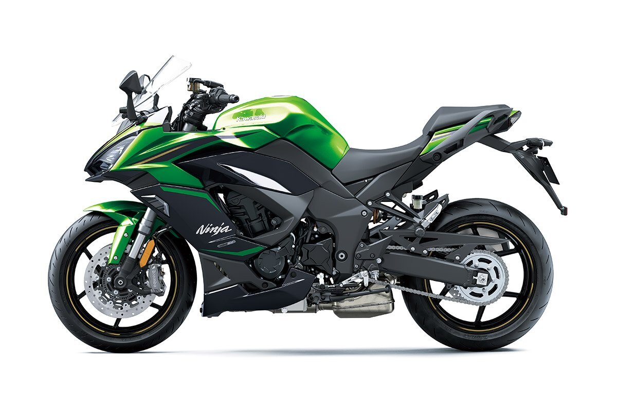 2025 Kawasaki NINJA 1100SX SE Emerald Blazed Green / Metallic Diablo Black