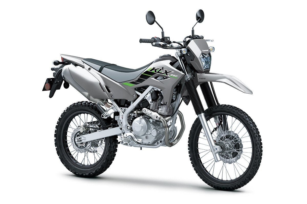 2025 Kawasaki KLX230 Battle Gray