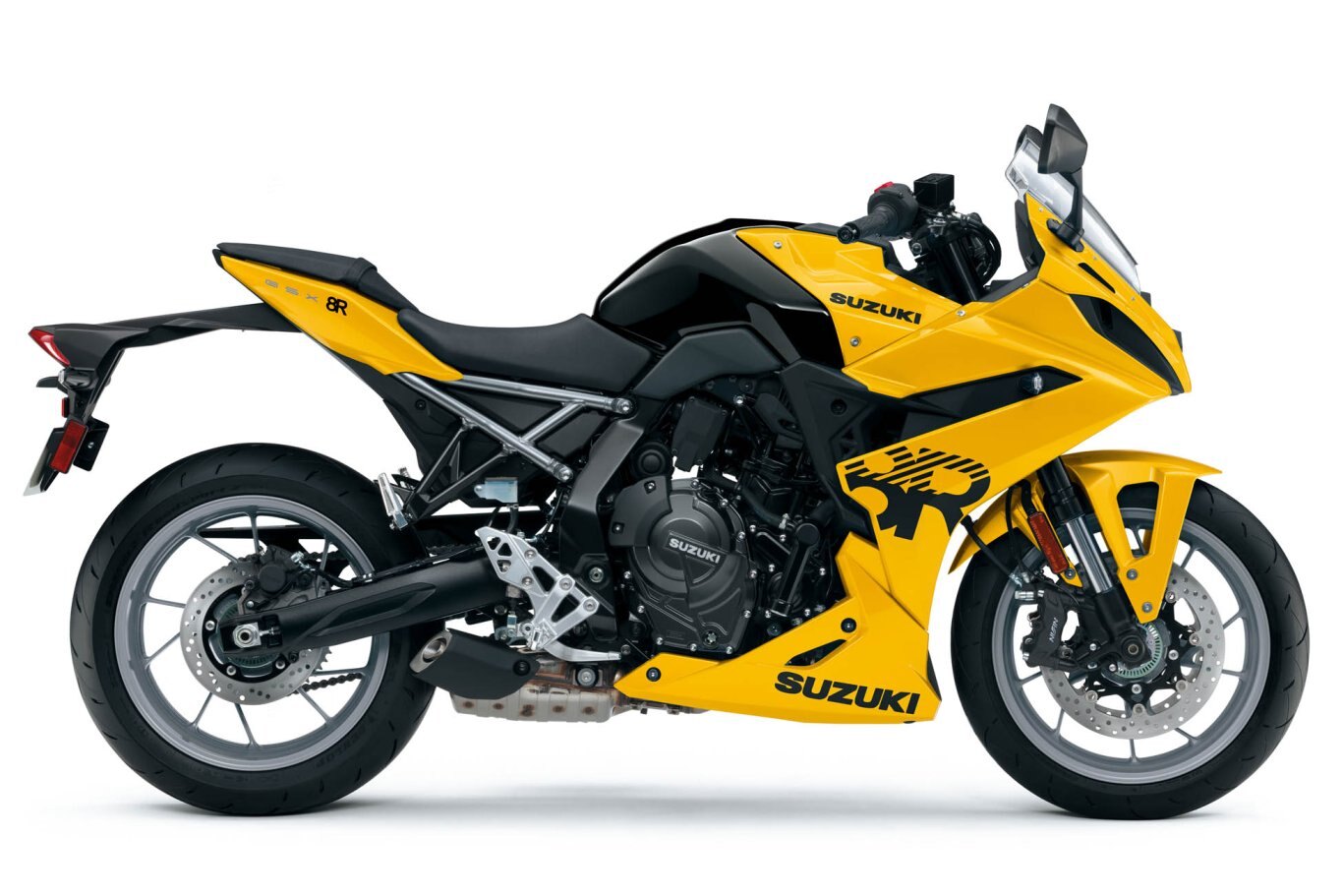 2025 Suzuki GSX 8R Pearl Ignite Yellow