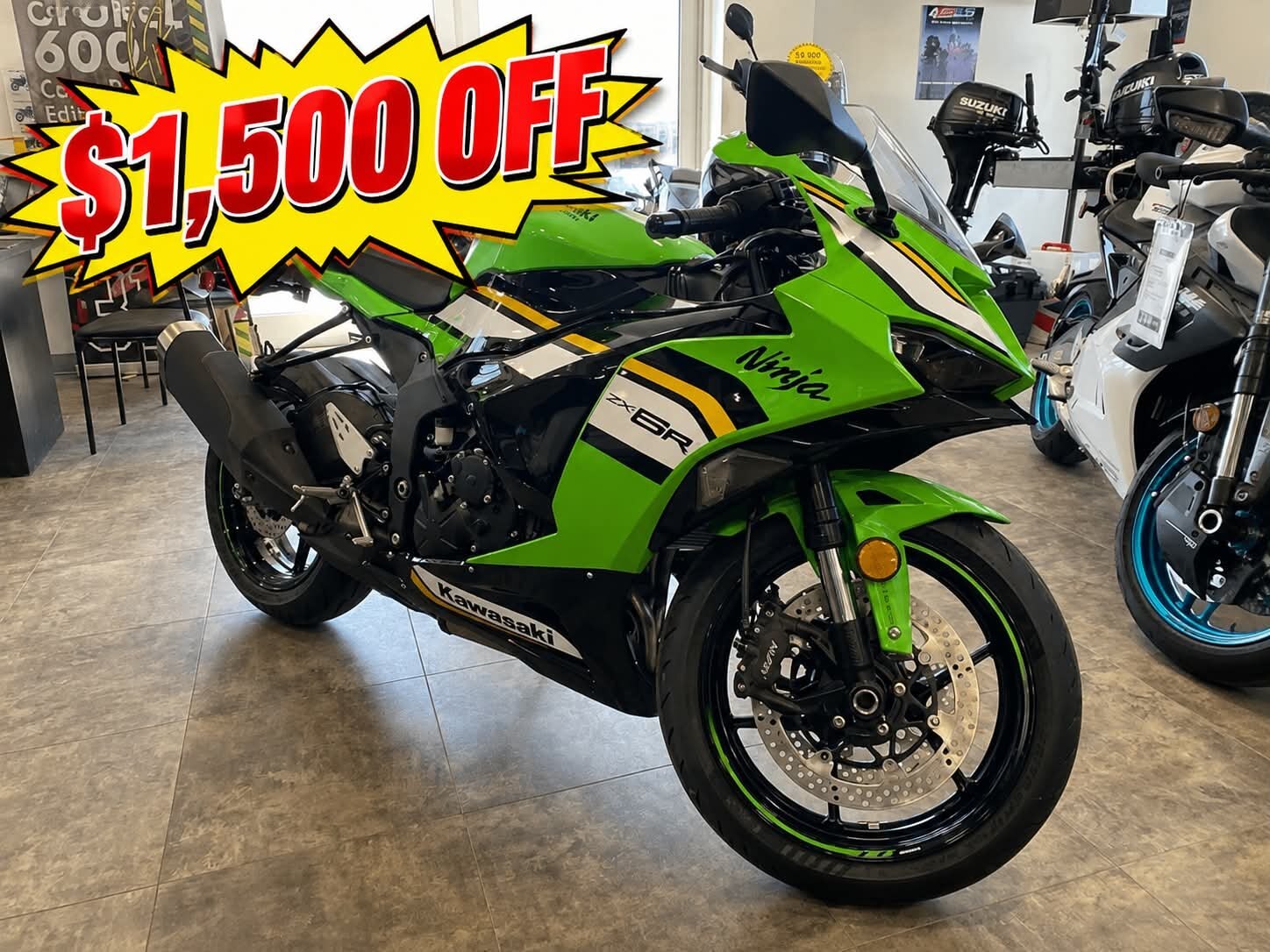 2025 Kawasaki NINJA ZX 6R KRT EDITION (IN STOCK)