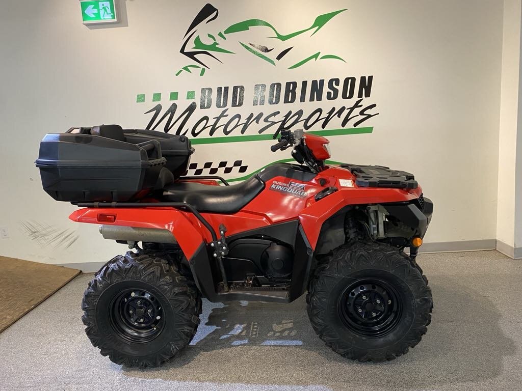 2021 SUZUKI KINGQUAD 750 POWER STEERING RED