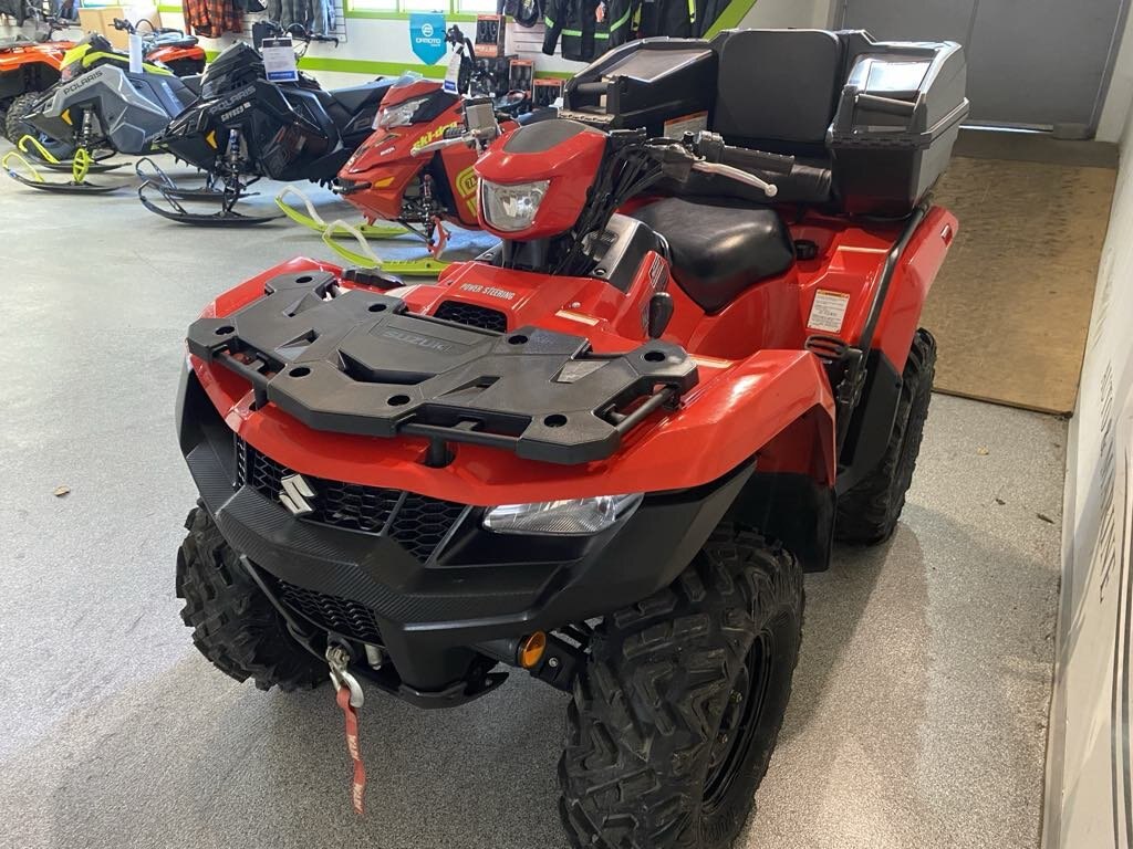 2021 SUZUKI KINGQUAD 750 POWER STEERING RED