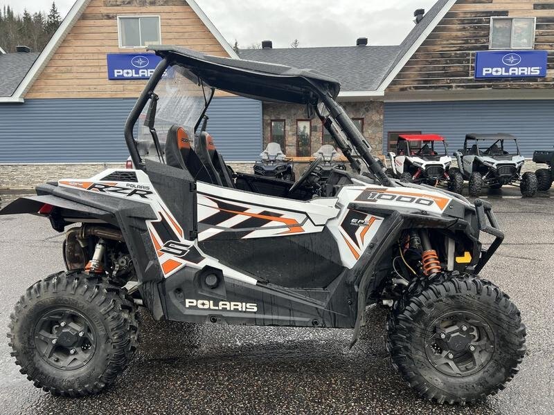 2018 POLARIS RZR S 1000 EPS WHITE LIGHTNING