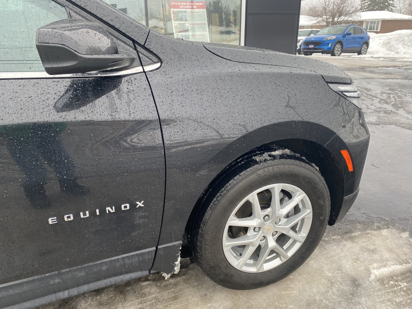 2023 CHEVROLET EQUINOX LT AWD ( PREVIOUS RENTAL ) WITH HEATED SEATS, REAR VIEW CAMERA AND ONSTAR SERVICES!!