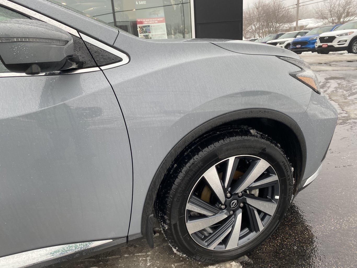 2023 NISSAN MURANO SL AWD ( PREVIOUS RENTAL ) WITH SUNROOF, LEATHER SEATS, HEATED SEATS, REAR VIEW CAMERA, REMOTE START, HEATED STEERING WHEEL, POWER TRUNK AND NAVIGATION!!