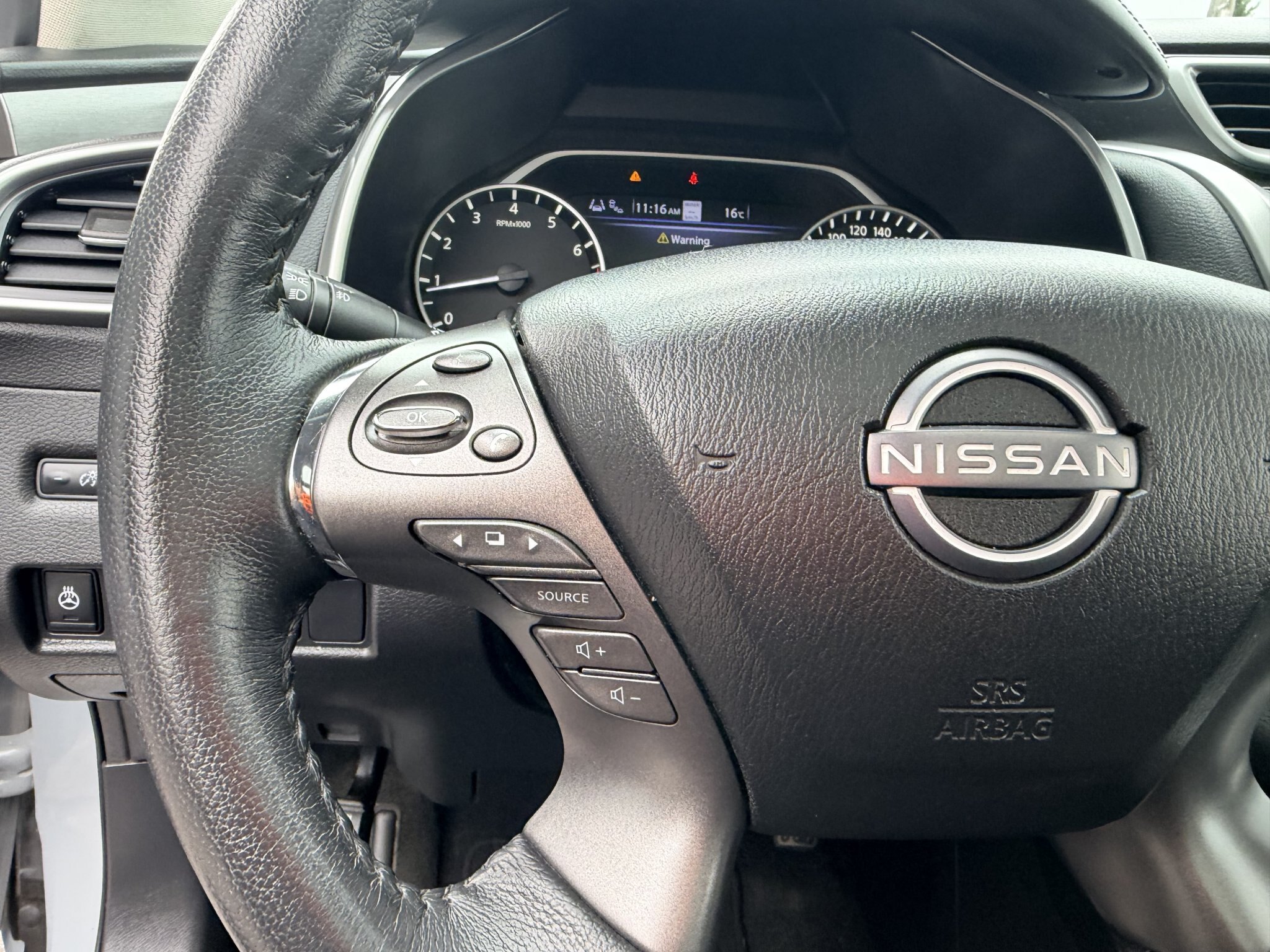 2023 NISSAN MURANO SL AWD ( PREVIOUS RENTAL ) WITH SUNROOF, LEATHER SEATS, HEATED SEATS, REAR VIEW CAMERA, REMOTE START, HEATED STEERING WHEEL, POWER TRUNK AND NAVIGATION!!