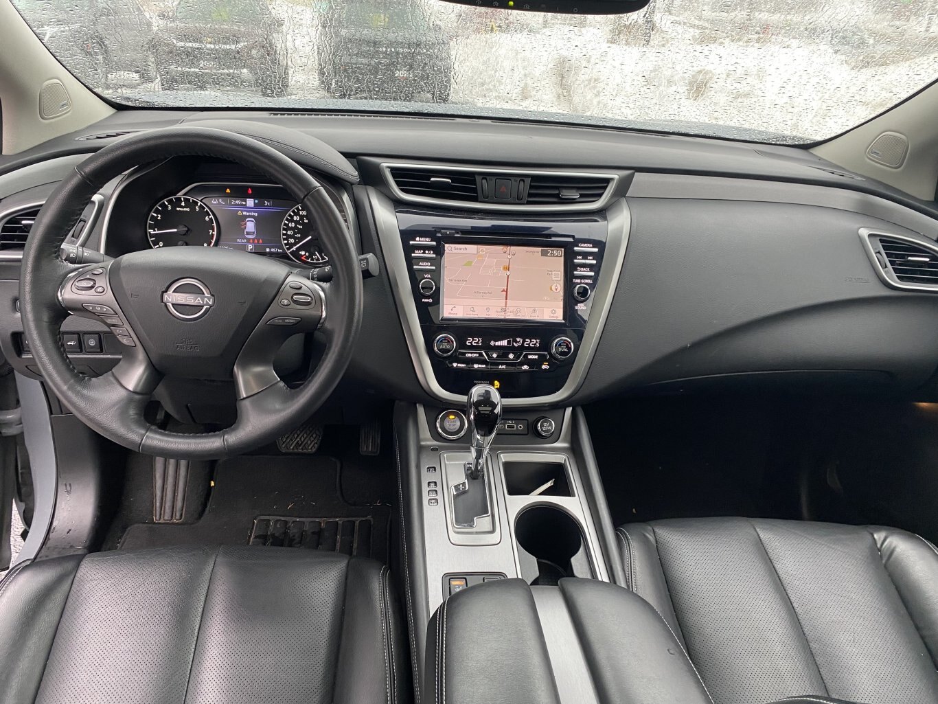 2023 NISSAN MURANO SL AWD ( PREVIOUS RENTAL ) WITH SUNROOF, LEATHER SEATS, HEATED SEATS, REAR VIEW CAMERA, REMOTE START, HEATED STEERING WHEEL, POWER TRUNK AND NAVIGATION!!