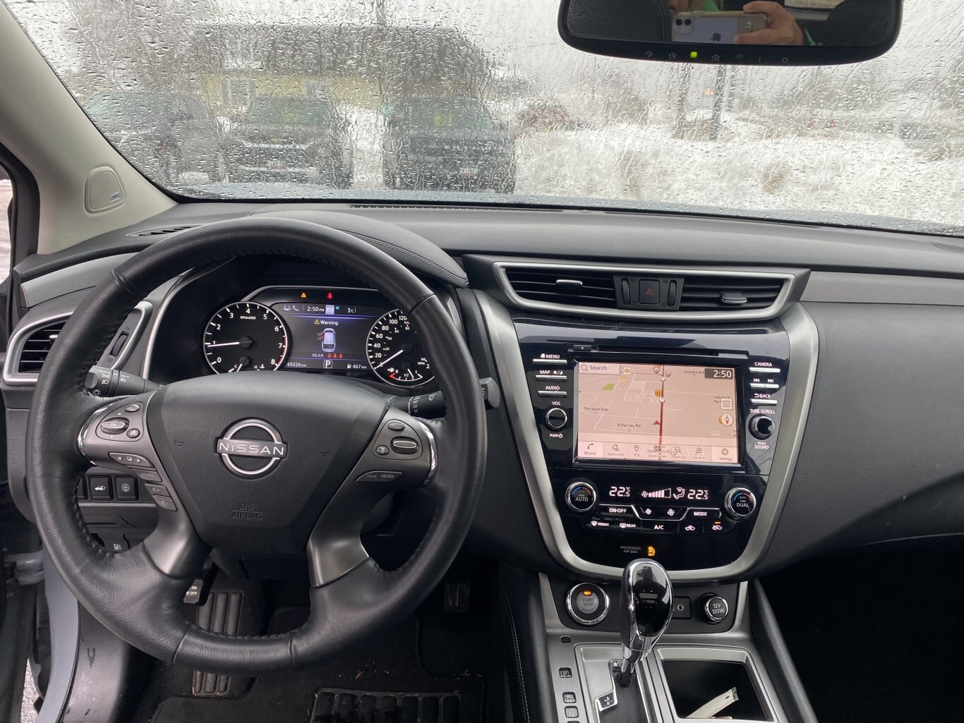 2023 NISSAN MURANO SL AWD ( PREVIOUS RENTAL ) WITH SUNROOF, LEATHER SEATS, HEATED SEATS, REAR VIEW CAMERA, REMOTE START, HEATED STEERING WHEEL, POWER TRUNK AND NAVIGATION!!