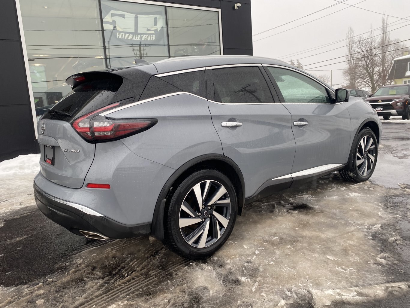 2023 NISSAN MURANO SL AWD ( PREVIOUS RENTAL ) WITH SUNROOF, LEATHER SEATS, HEATED SEATS, REAR VIEW CAMERA, REMOTE START, HEATED STEERING WHEEL, POWER TRUNK AND NAVIGATION!!