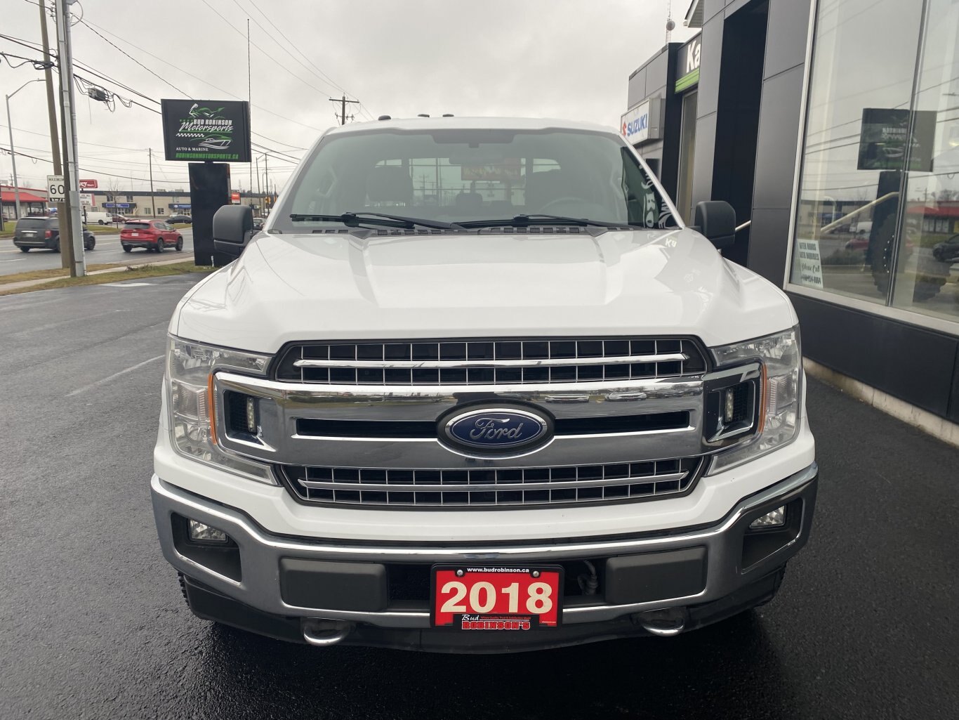 2018 FORD F 150 XTR SUPER CAB 6.5 FT BOX ( PREVIOUS RENTAL ) WITH TONNEAU COVER, BACK RACK AND REAR VIEW CAMERA!!