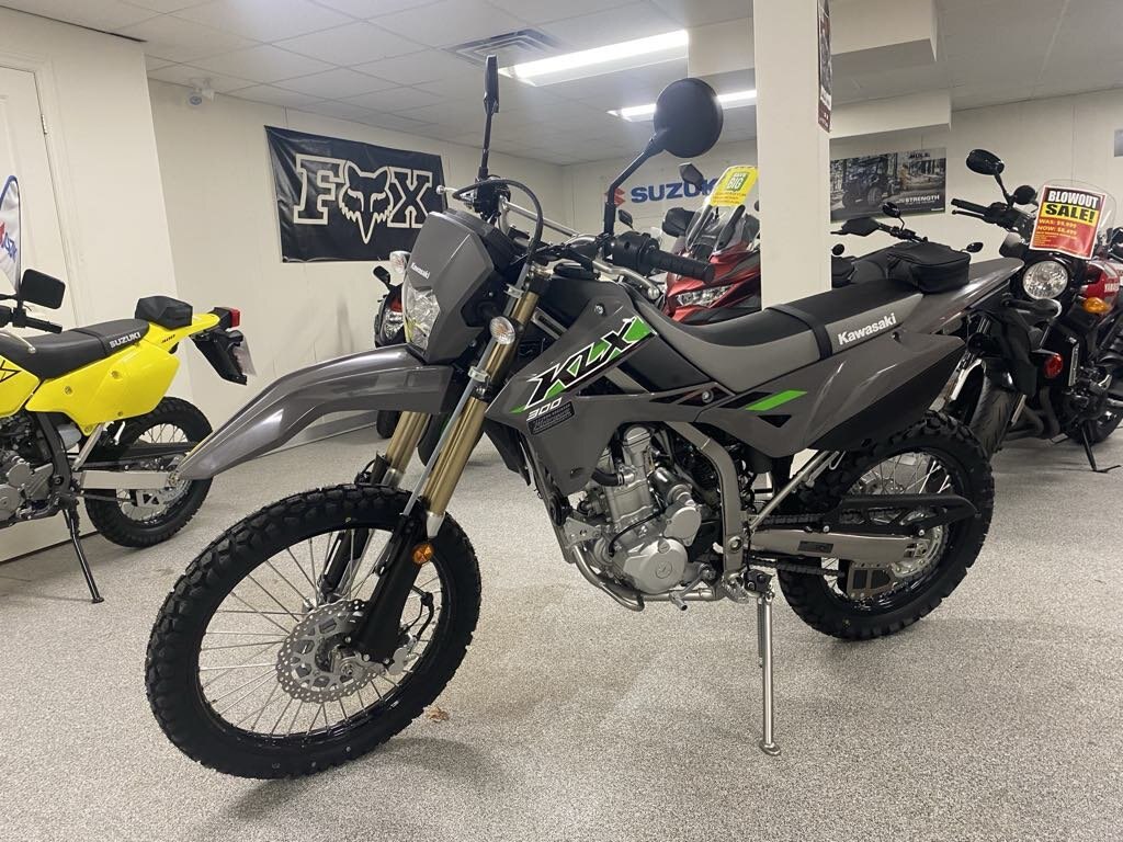 2025 KAWASAKI KLX300 BATTLE GRAY