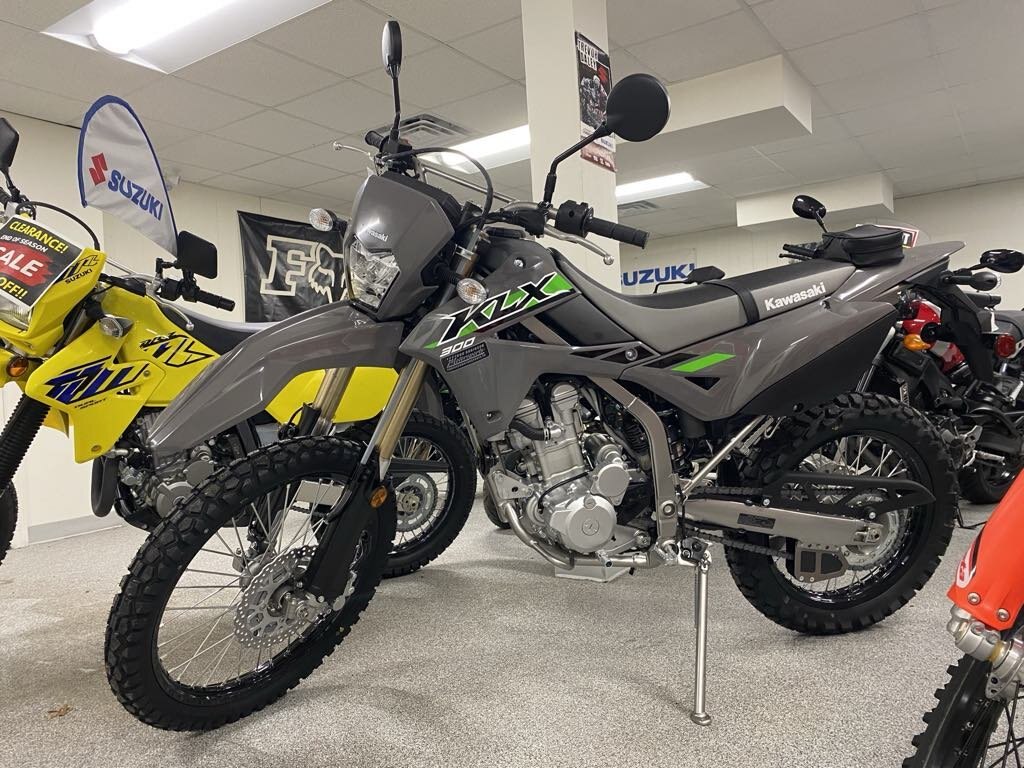 2025 KAWASAKI KLX300 BATTLE GRAY