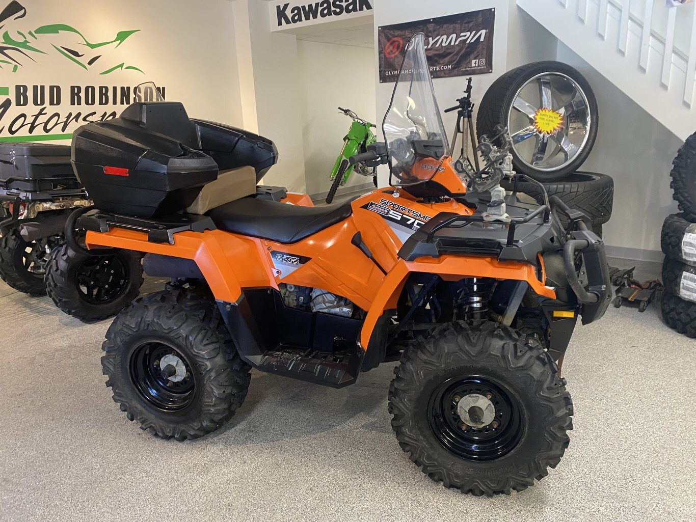 2016 POLARIS SPORTSMAN 570 ORANGE BURST