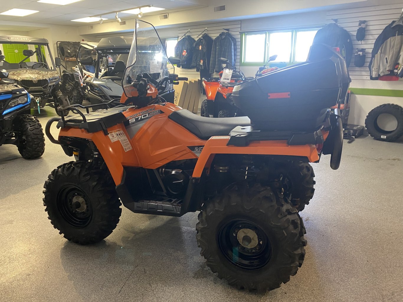 2016 POLARIS SPORTSMAN 570 ORANGE BURST