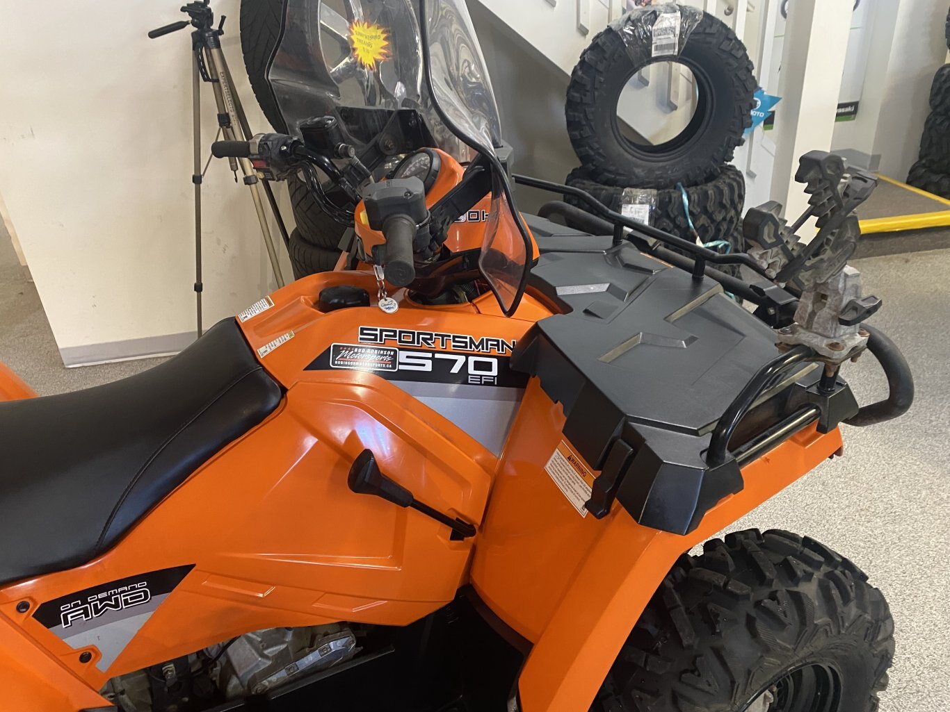 2016 POLARIS SPORTSMAN 570 ORANGE BURST