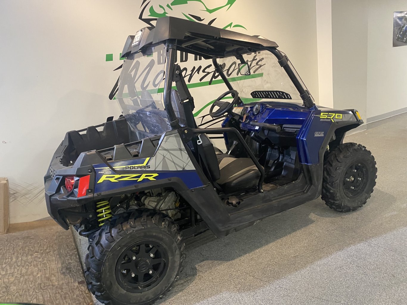 2018 POLARIS RZR 570 EPS NAVY BLUE