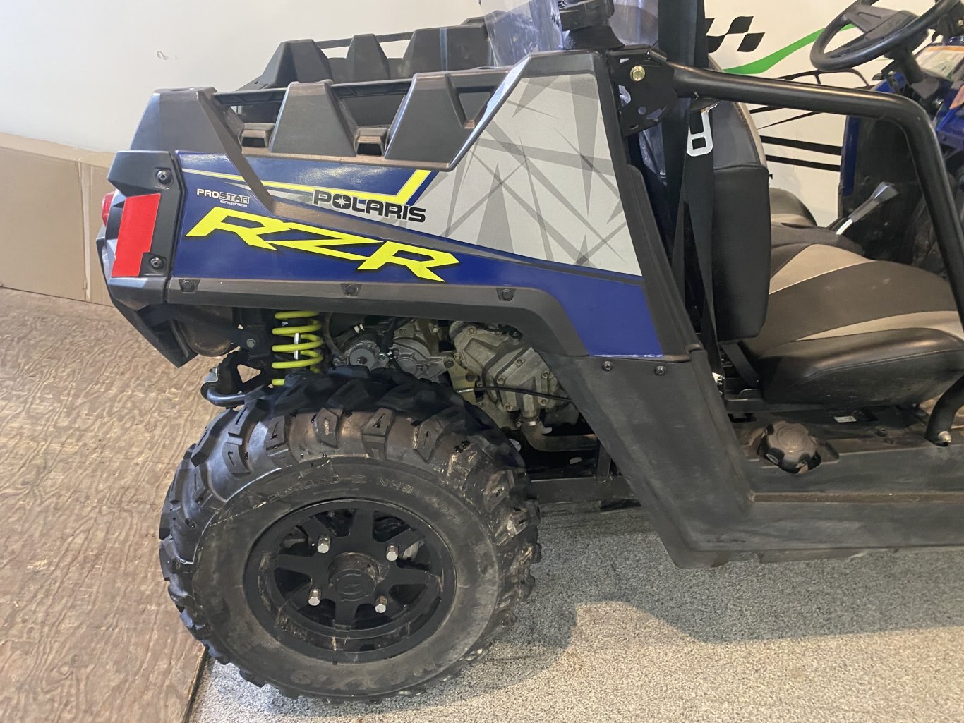 2018 POLARIS RZR 570 EPS NAVY BLUE