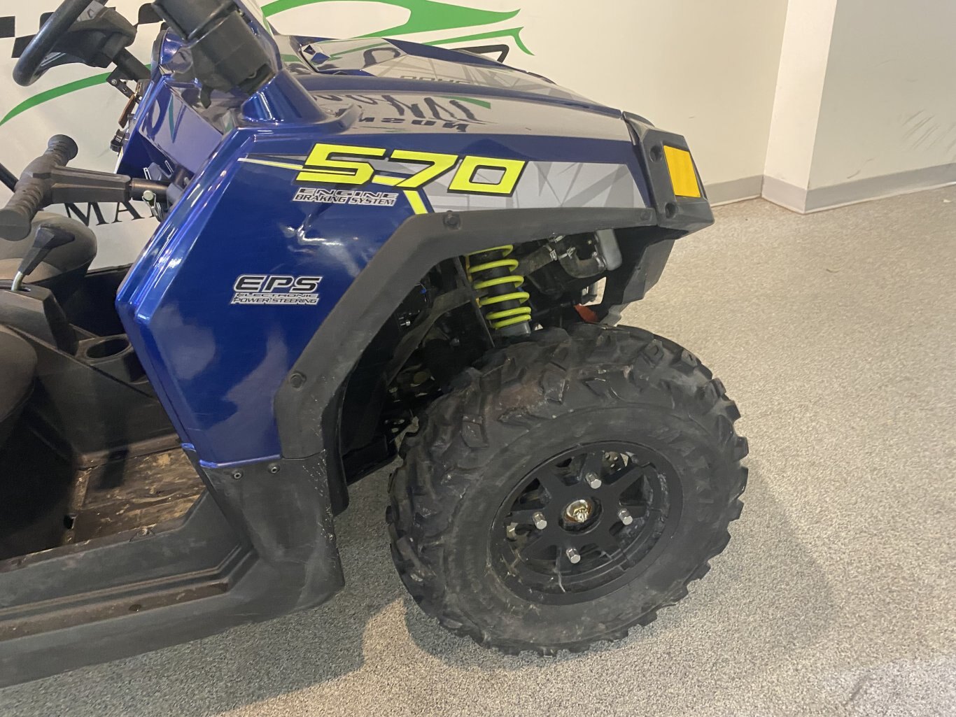 2018 POLARIS RZR 570 EPS NAVY BLUE