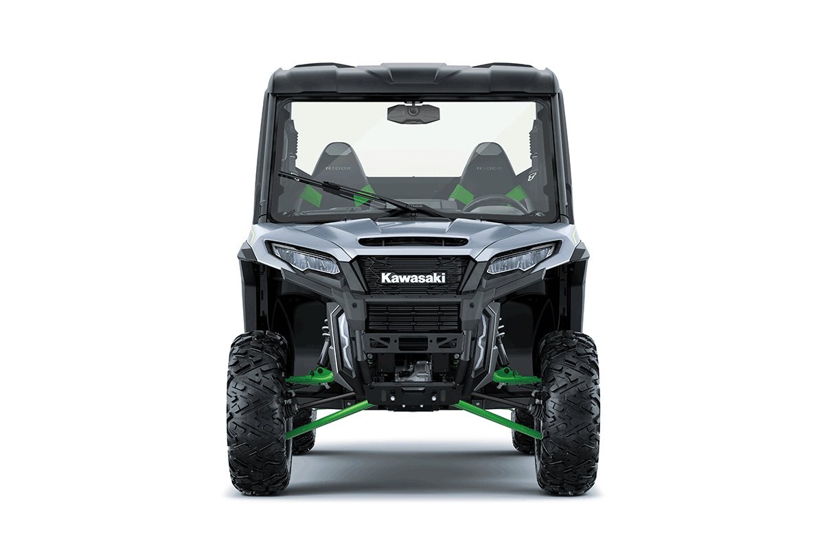 2025 Kawasaki RIDGE XR HVAC Ice Gray