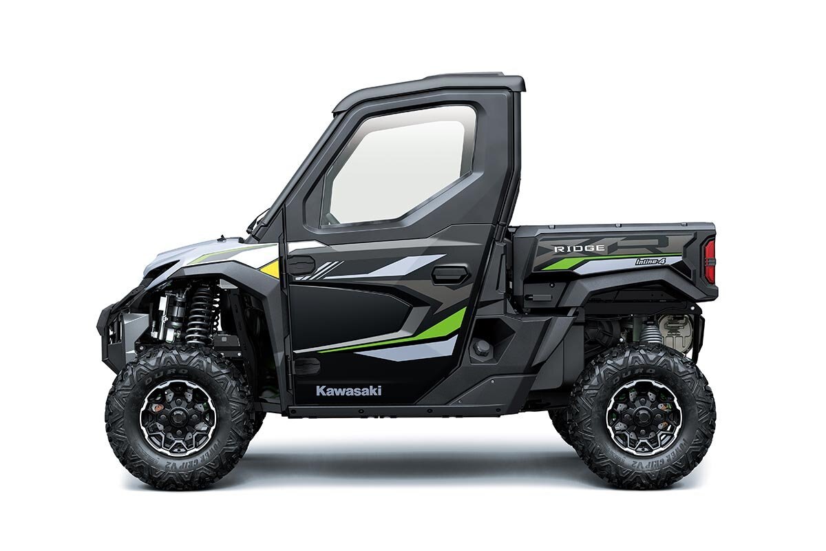 2025 Kawasaki RIDGE XR HVAC Ice Gray