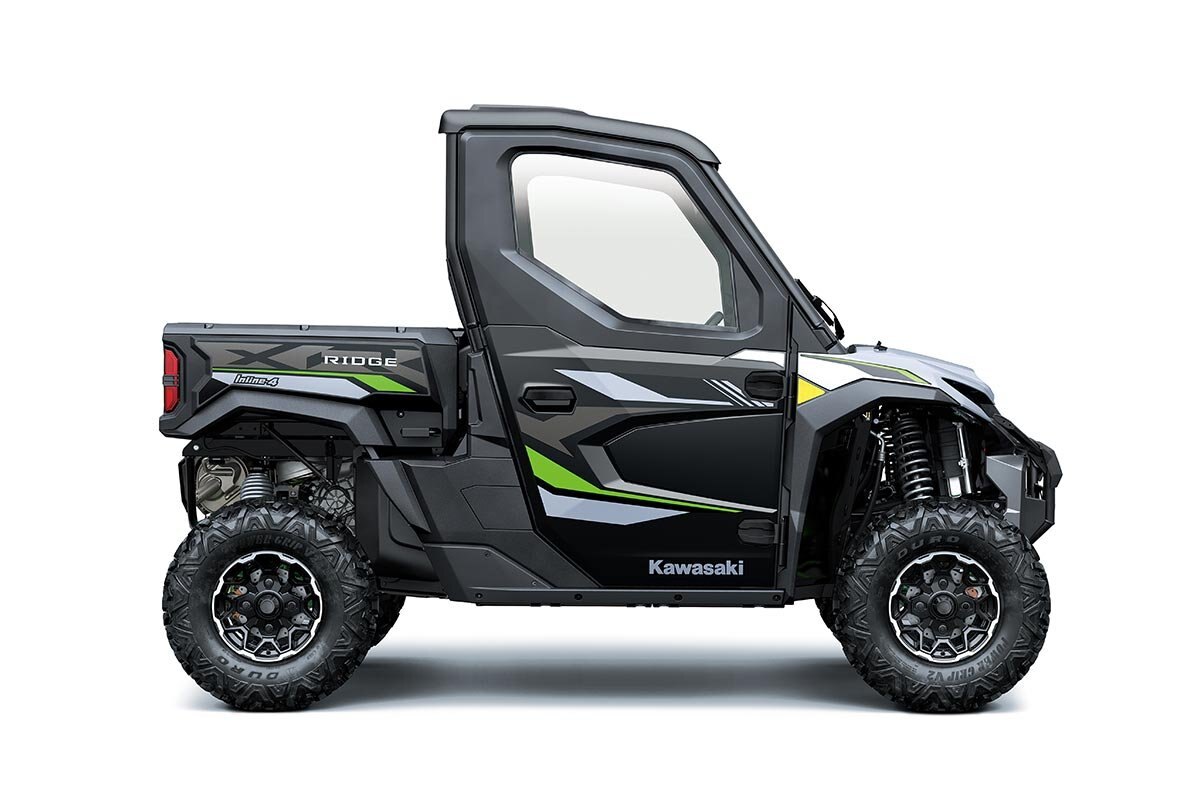 2025 Kawasaki RIDGE XR HVAC Ice Gray