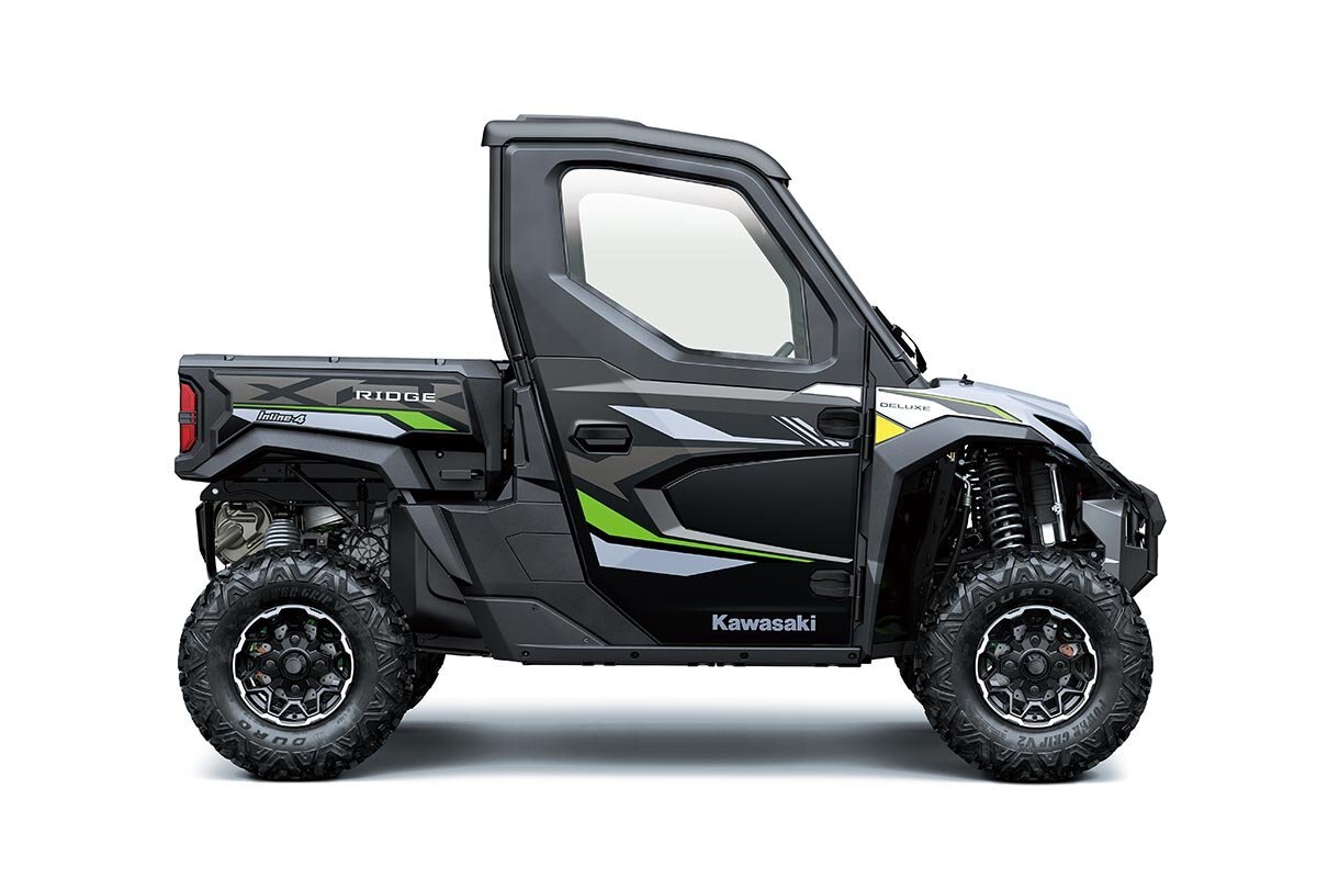 2025 Kawasaki RIDGE XR DELUXE HVAC Ice Gray