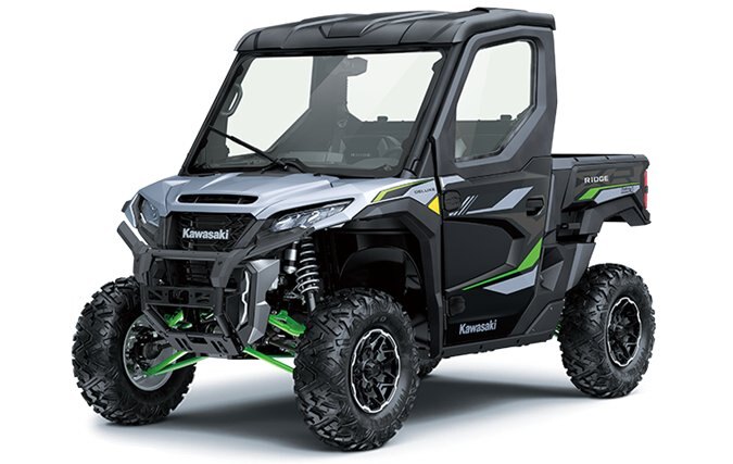 2025 Kawasaki RIDGE XR DELUXE HVAC Ice Gray