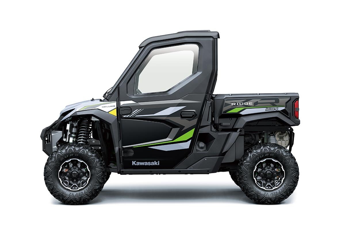 2025 Kawasaki RIDGE XR DELUXE HVAC Ice Gray