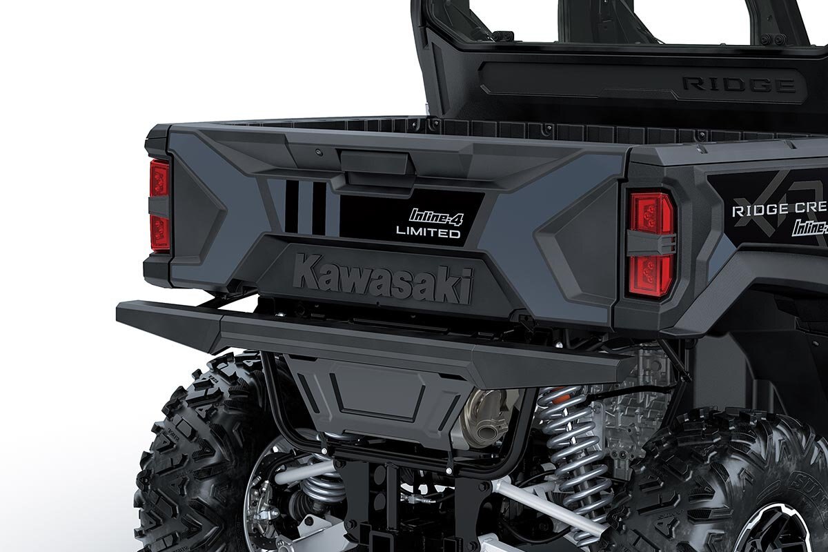 2025 Kawasaki RIDGE XR CREW LIMITED HVAC Metallic Bluish Gray