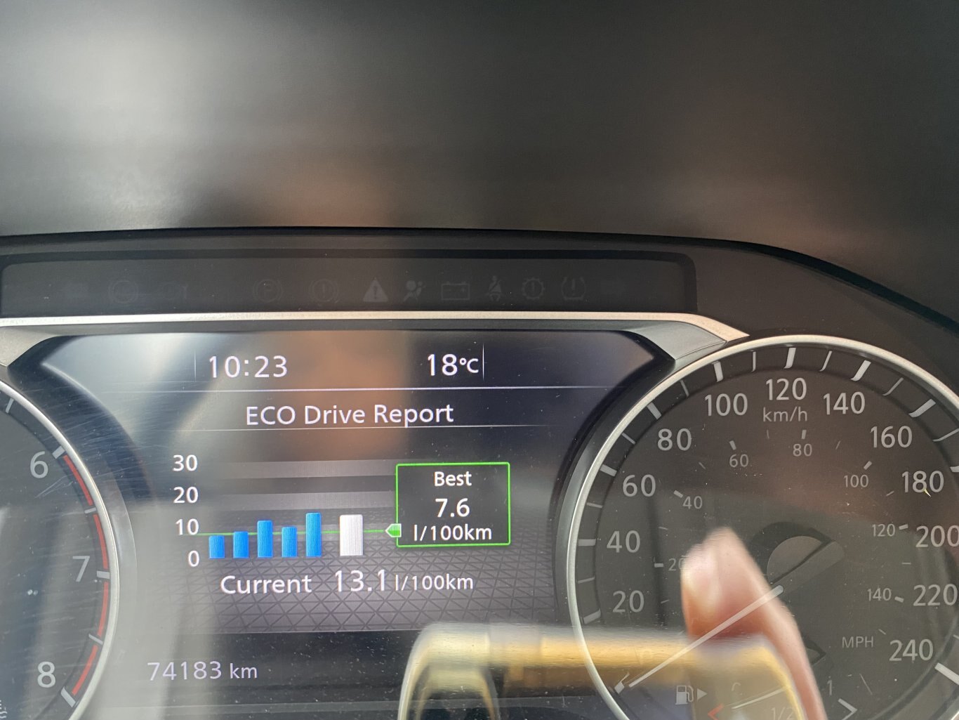 2023 NISSAN ROGUE SL AWD (PREVIOUS RENTAL) WITH SUNROOF, LEATHER SEATS, HEATED SEATS, POWER TRUNK, REMOTE START, REAR VIEW CAMERA AND NAVIGATION!!